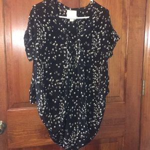 Aryn K. Swallow Birds Print Top